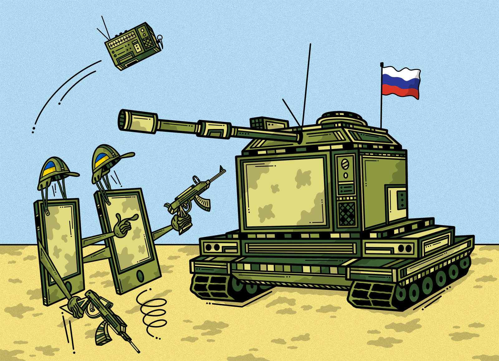 Guerre informationnelle occidentale contre la Russie: Principales caractéristiques et tendances